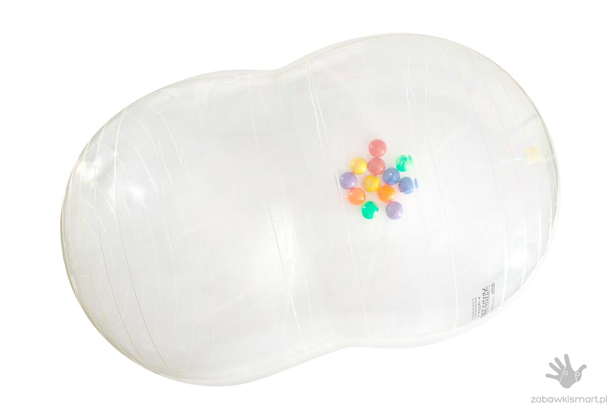 Fasolka przezroczysta z kulkami- Gymnic