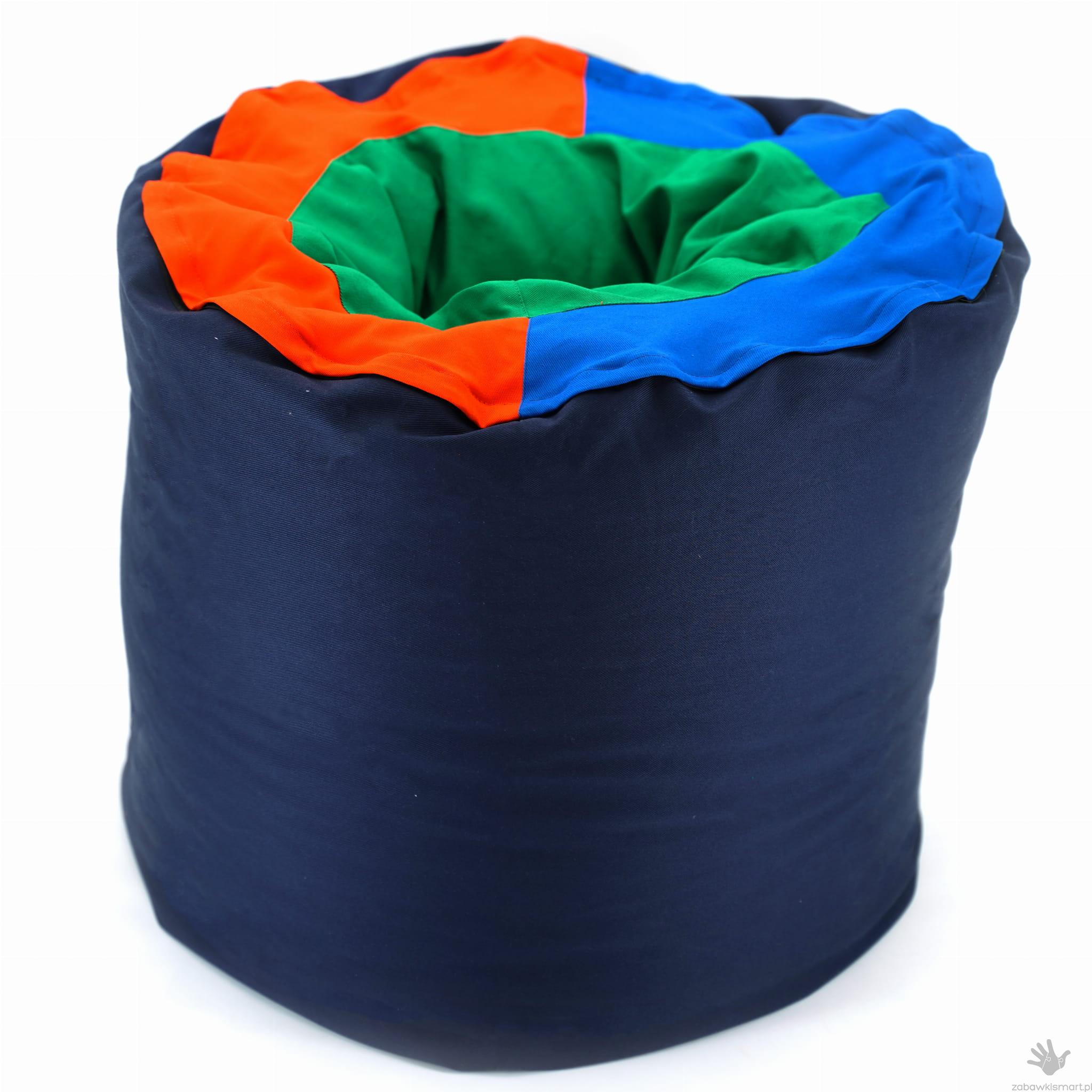 Sensoryczny tunel- pufa (90 x 70 cm) - obrazek 3