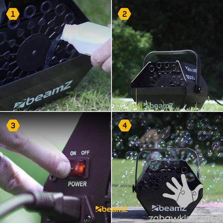 Wytwornica baniek BeamZ B500 - obrazek 4