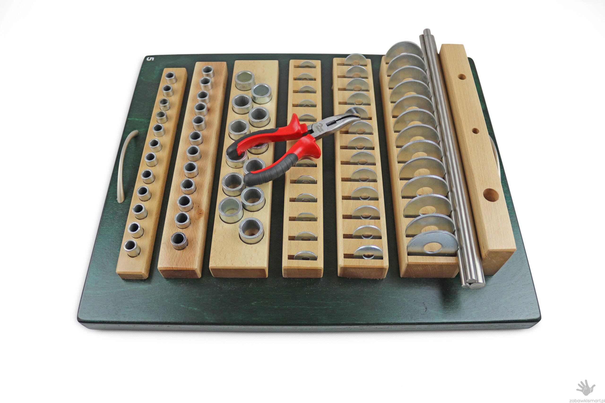 Tablica nr 5- zestaw do ćwiczenia ręki - obrazek 2