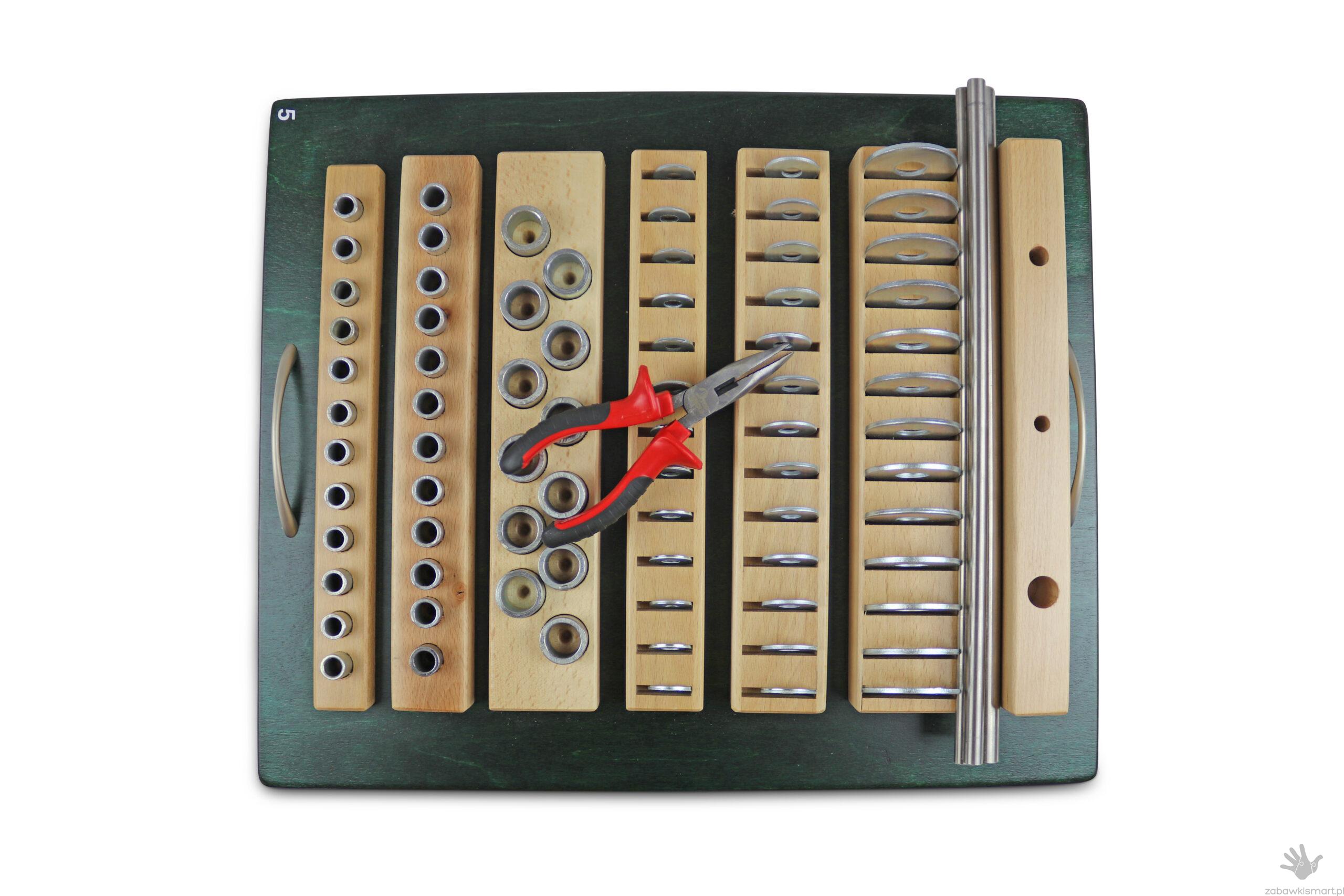 Tablica nr 5- zestaw do ćwiczenia ręki - obrazek 3