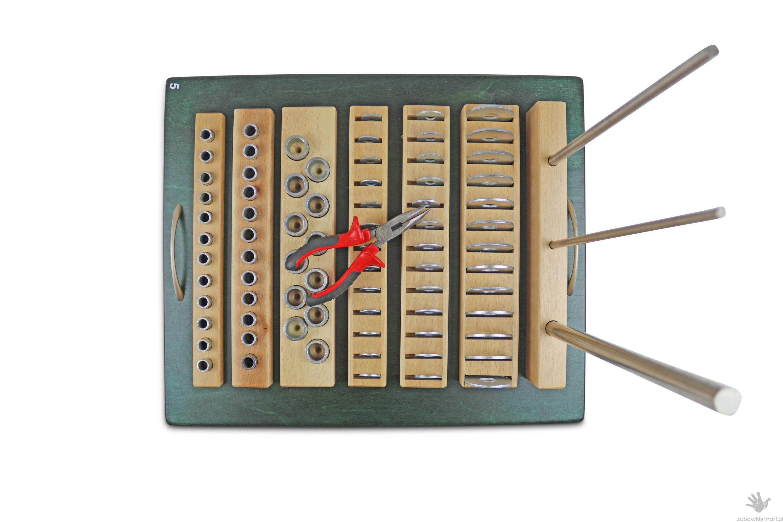 Tablica nr 5- zestaw do ćwiczenia ręki - obrazek 4