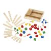 Drewniane klocki Konstruktora- Melissa & Doug (48 elementów) - obrazek 2