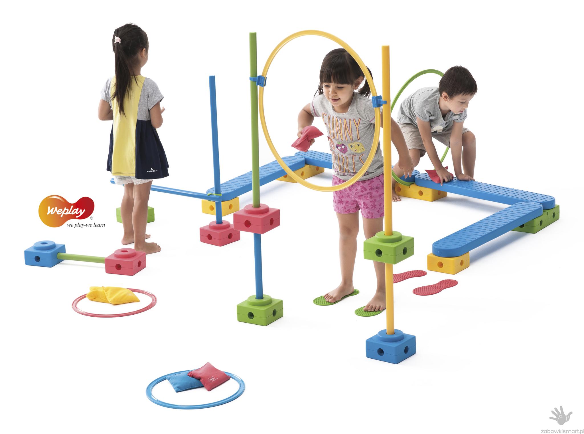 Zestaw do rozwoju zdolności motorycznych Weplay- wzbogacona wersja - obrazek 12
