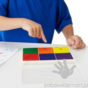 Tusze zmywalne Melissa & Doug- zestaw 6 kolorów