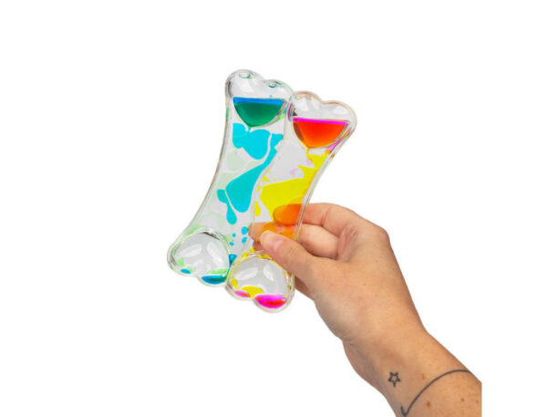 Klepsydra OneForFun z płynem w kształcie serca - obrazek 4