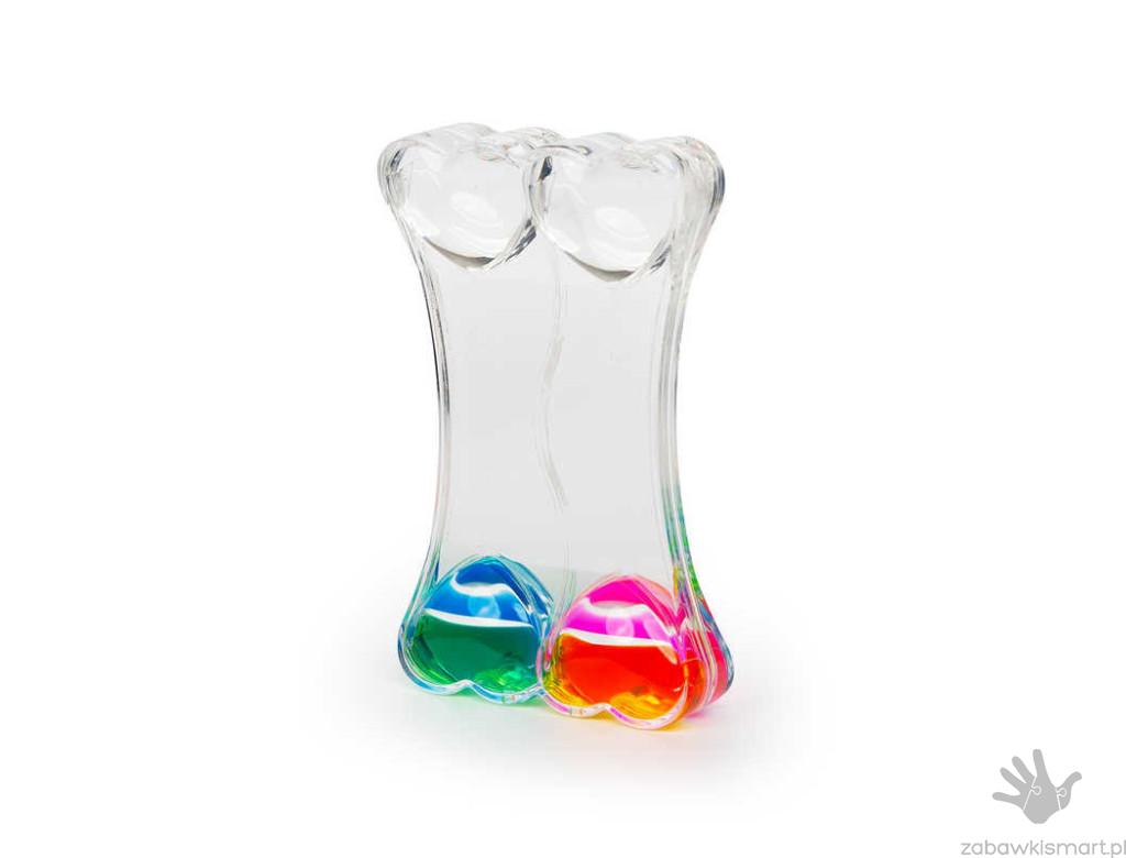 Klepsydra OneForFun z płynem w kształcie serca - obrazek 3