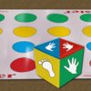 Mega- Gra "Twister" (135x210 cm) - obrazek 2