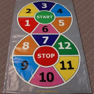 Mega gra w "Klasy" z antypoślizgiem (105x180 cm)