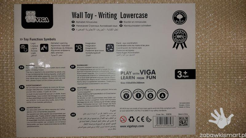 Panel wymienny alfabet VIGA- małe litery (bez ramy) - obrazek 4