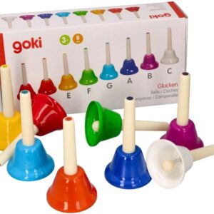 Dzwonki ToysPure/Goki- zestaw 8 szt.