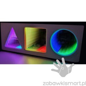 Tunel nieskończoności LED- 3 figury