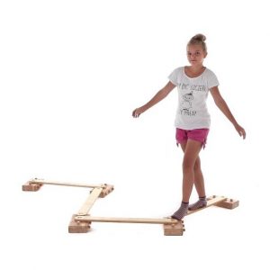 Kładka równoważna- drewniana