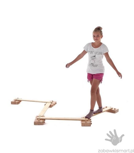 Kładka równoważna- drewniana