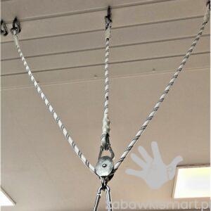 Podwiesie podsufitowe linowe- pojedyncze - obrazek 4