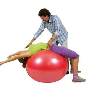Piłka do rehabilitacji Body Ball- 75 cm (czerwona)