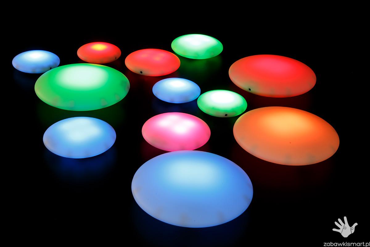 Świecące kamienie sensoryczne TTS- zestaw 12 sztuk - obrazek 2