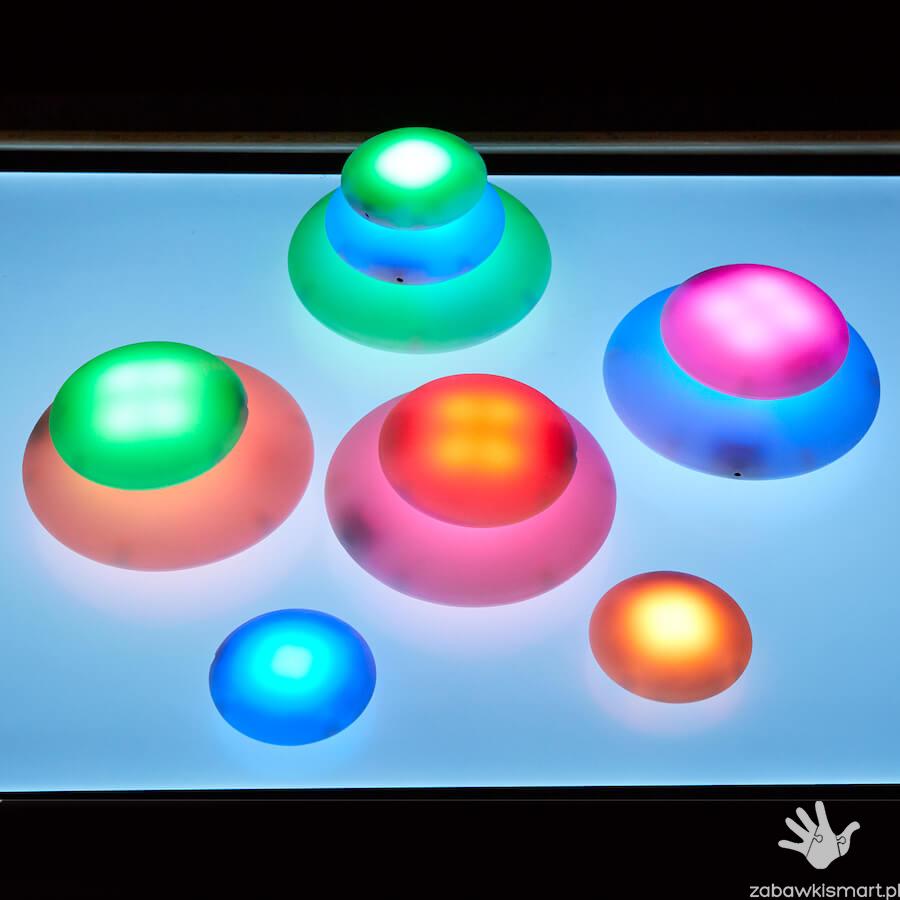 Świecące kamienie sensoryczne TTS- zestaw 12 sztuk - obrazek 3