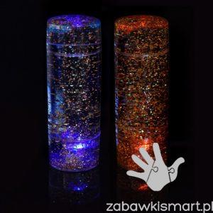 Zestaw 2 brokatowych świecących klepsydr- PlayLearn