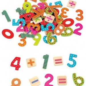 Cyferki magnetyczne- zestaw 60 szt. (Lelin)