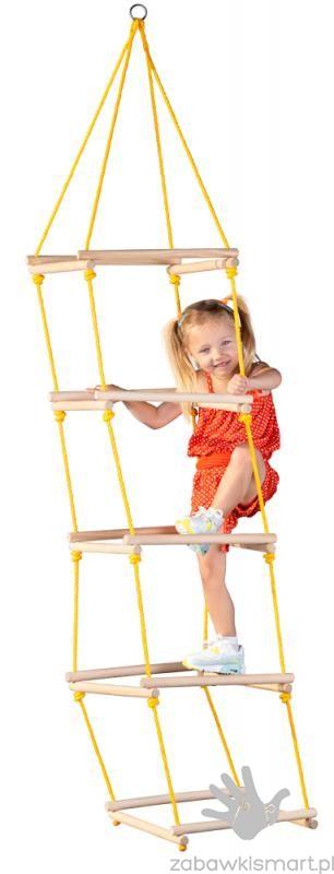 Drabinka sznurkowa- kwadratowa (Woody)