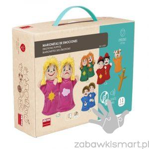 Zestaw pacynek AKROS- poznajemy emocje