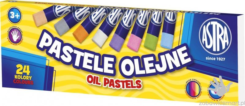 Pastele olejne Astra- 24 kolorów