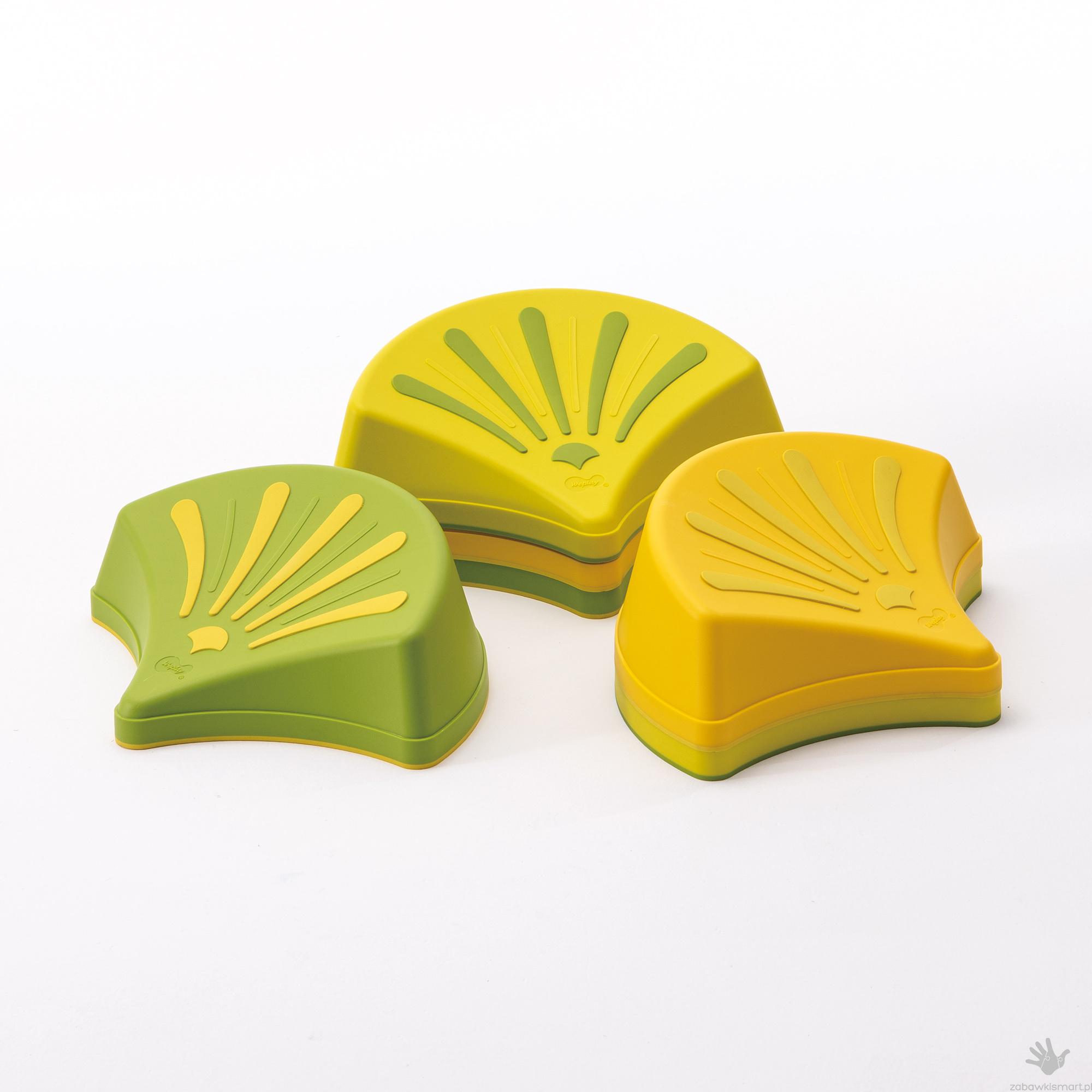 Pochyłe kamienie sensoryczne Weplay- 6 szt. - obrazek 2