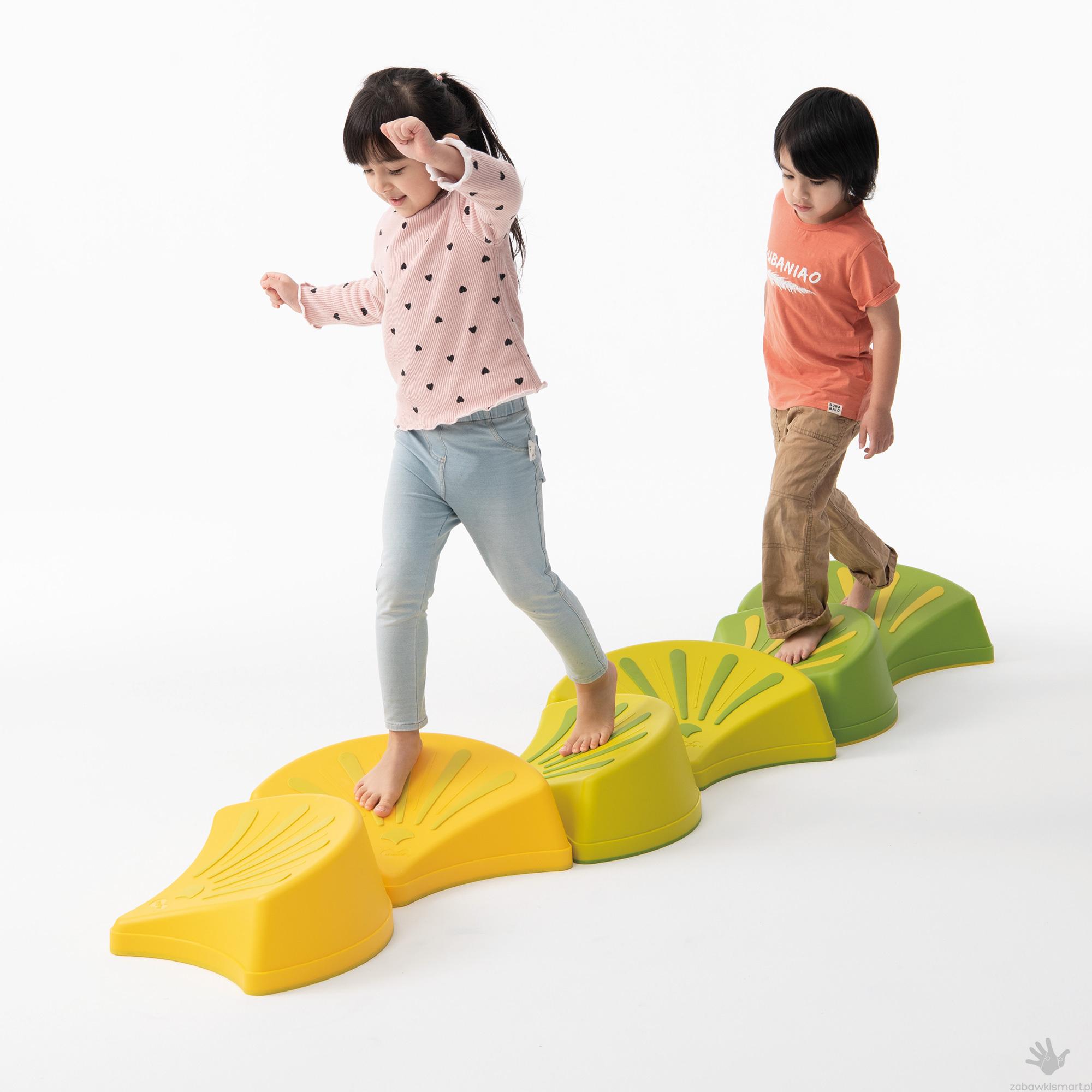 Pochyłe kamienie sensoryczne Weplay- 6 szt. - obrazek 4