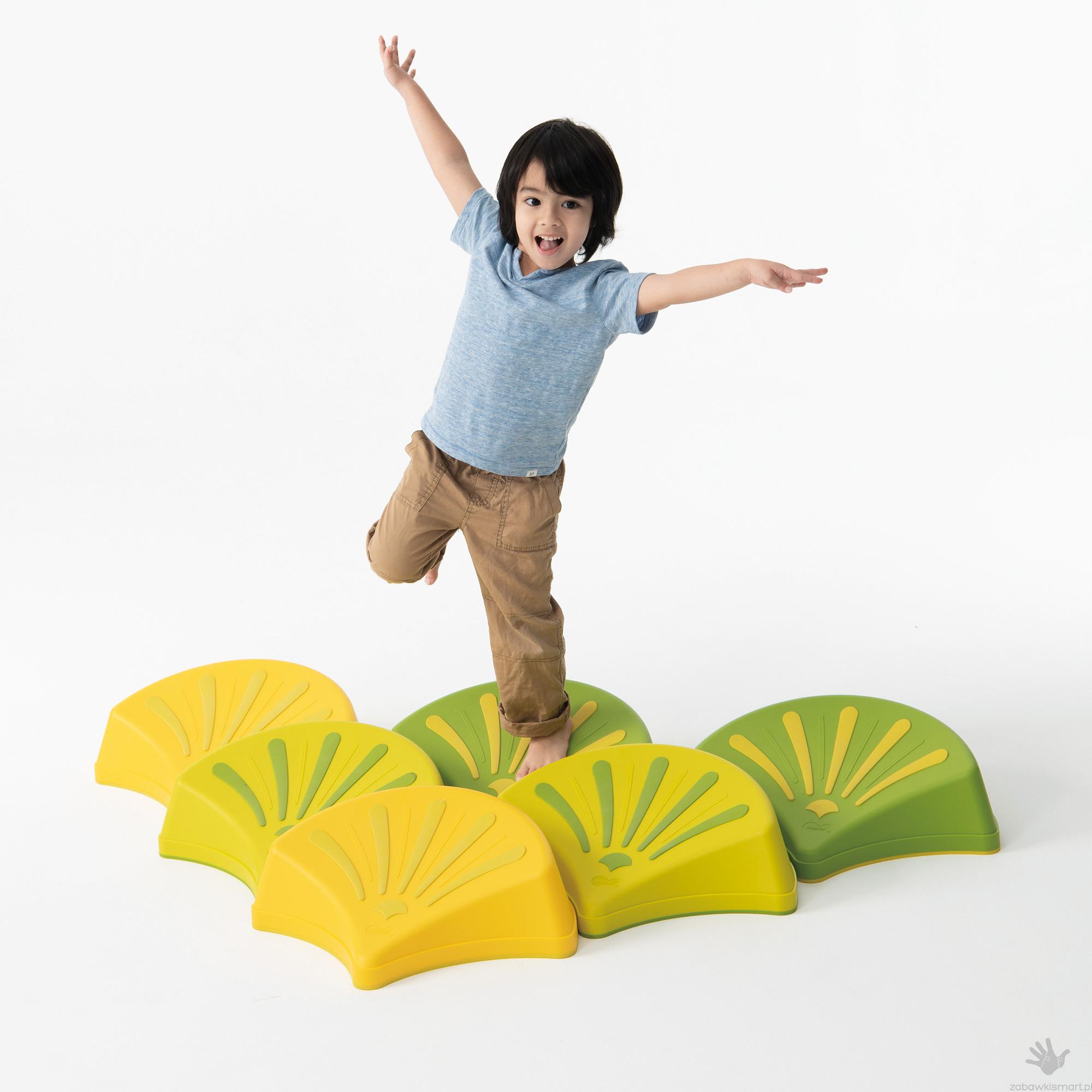 Pochyłe kamienie sensoryczne Weplay- 6 szt. - obrazek 6