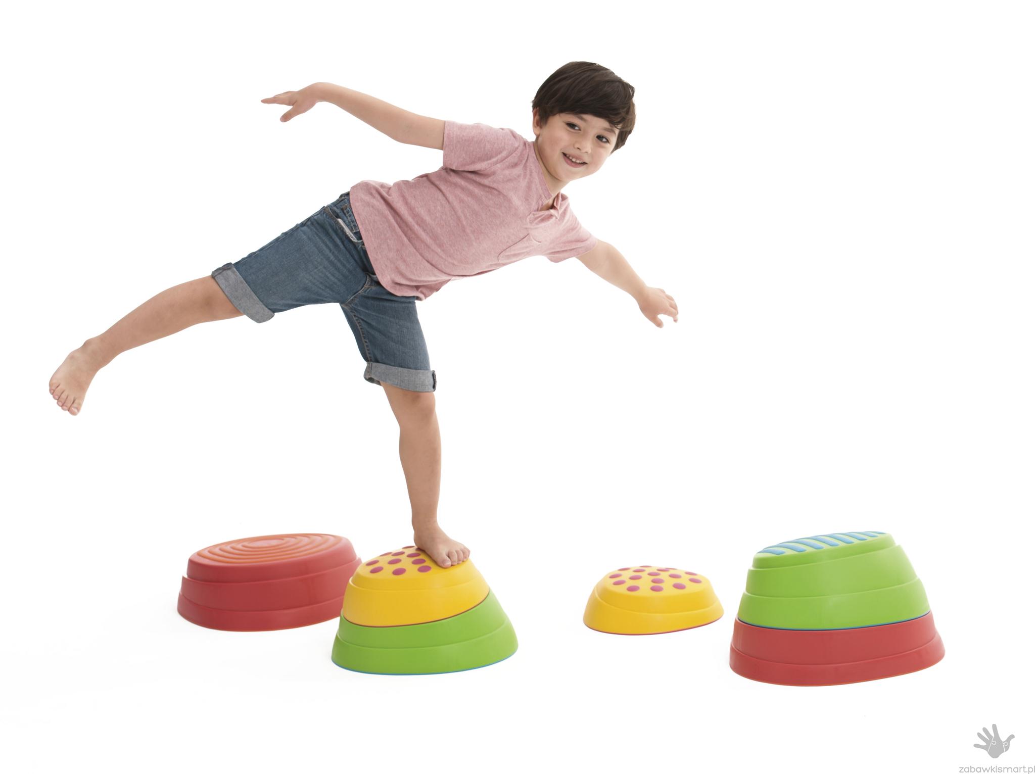 Tęczowe kamienie sensoryczne Weplay- zestaw 6 szt. - obrazek 6