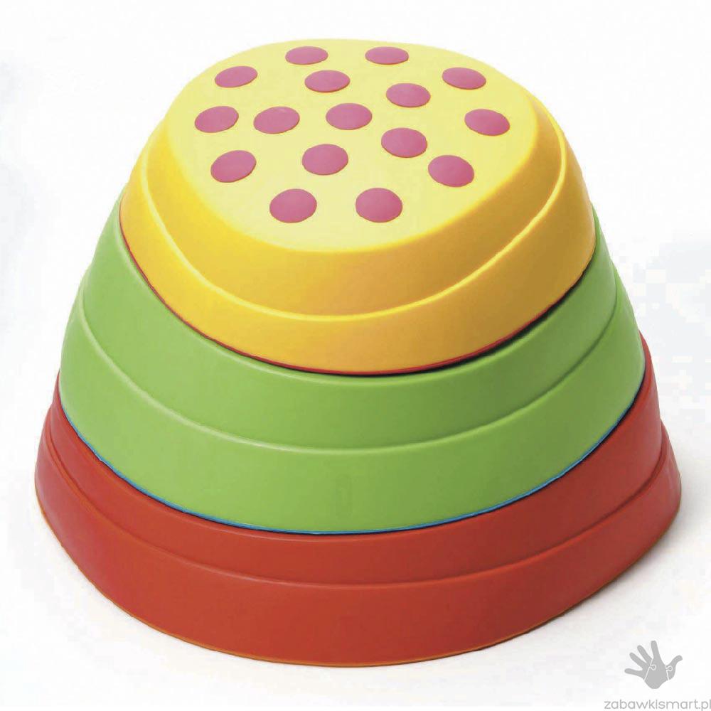 Tęczowe kamienie sensoryczne Weplay- zestaw 6 szt. - obrazek 9