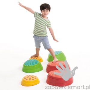 Tęczowe kamienie sensoryczne Weplay- zestaw 6 szt.