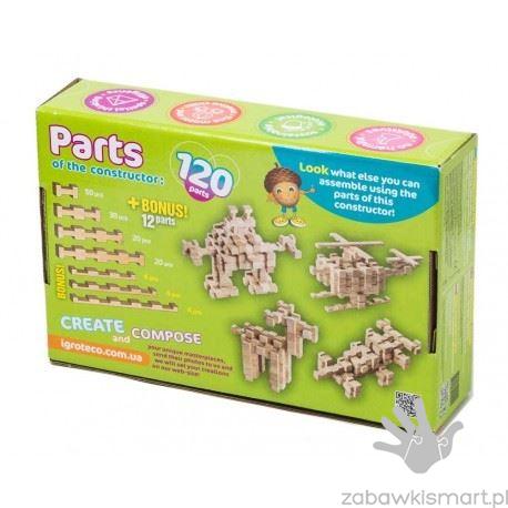 IGROTECO- KLOCKI FANTAZJA 120 części +12 bonus - obrazek 4