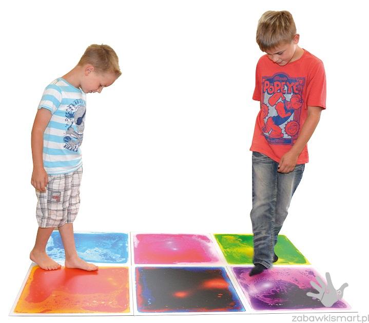Sensoryczne płytki podłogowe SURFLOOR (50x50 cm)- zestaw 6 szt.
