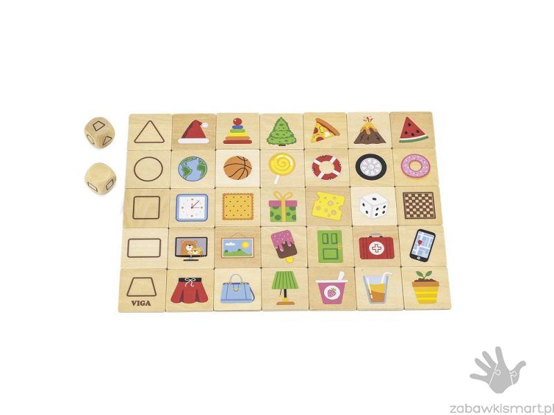 Układanka i gra do nauki sortowania kształtów- Viga