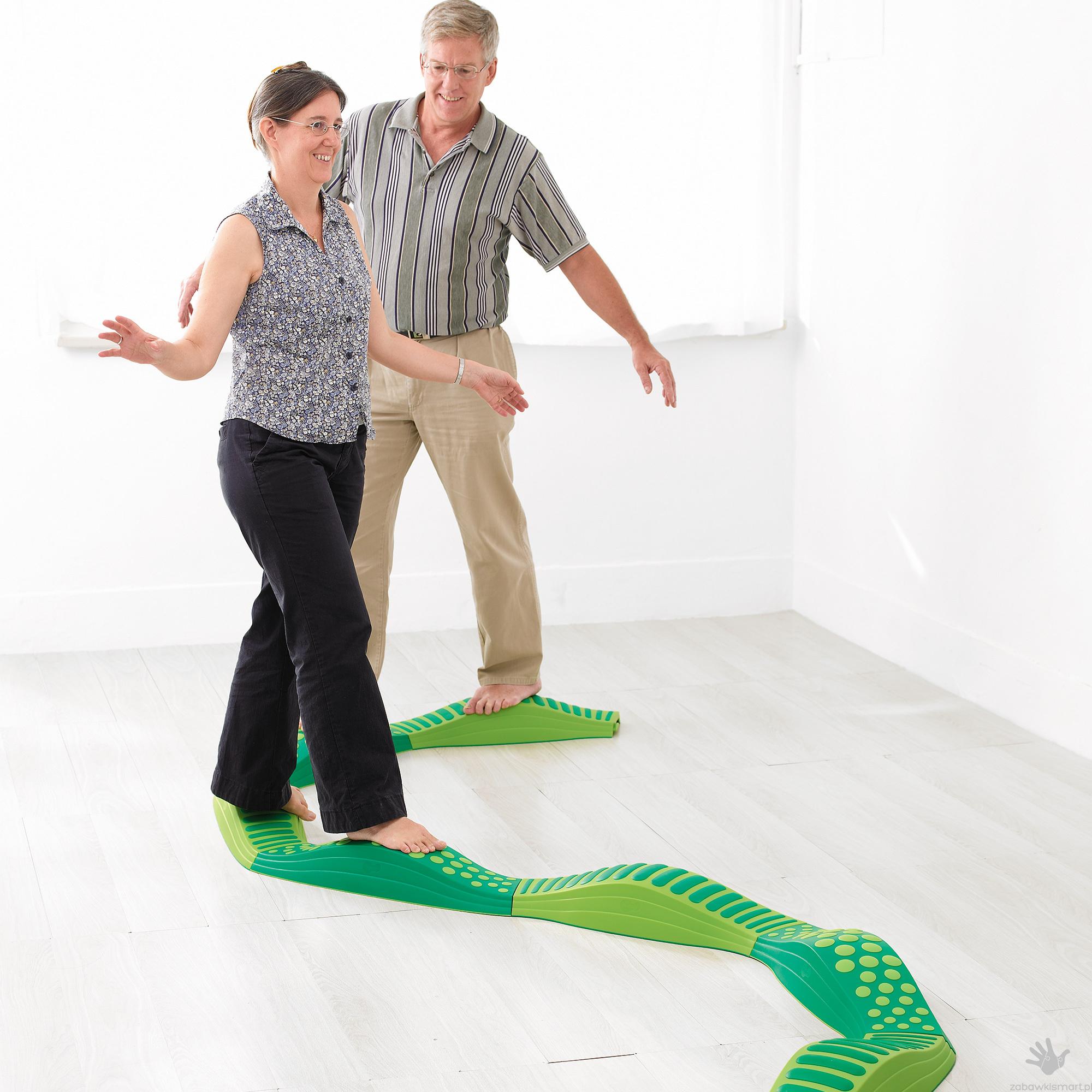 Ścieżka sensoryczna "Zielone Fale" Weplay Senior- 8 elementów - obrazek 2