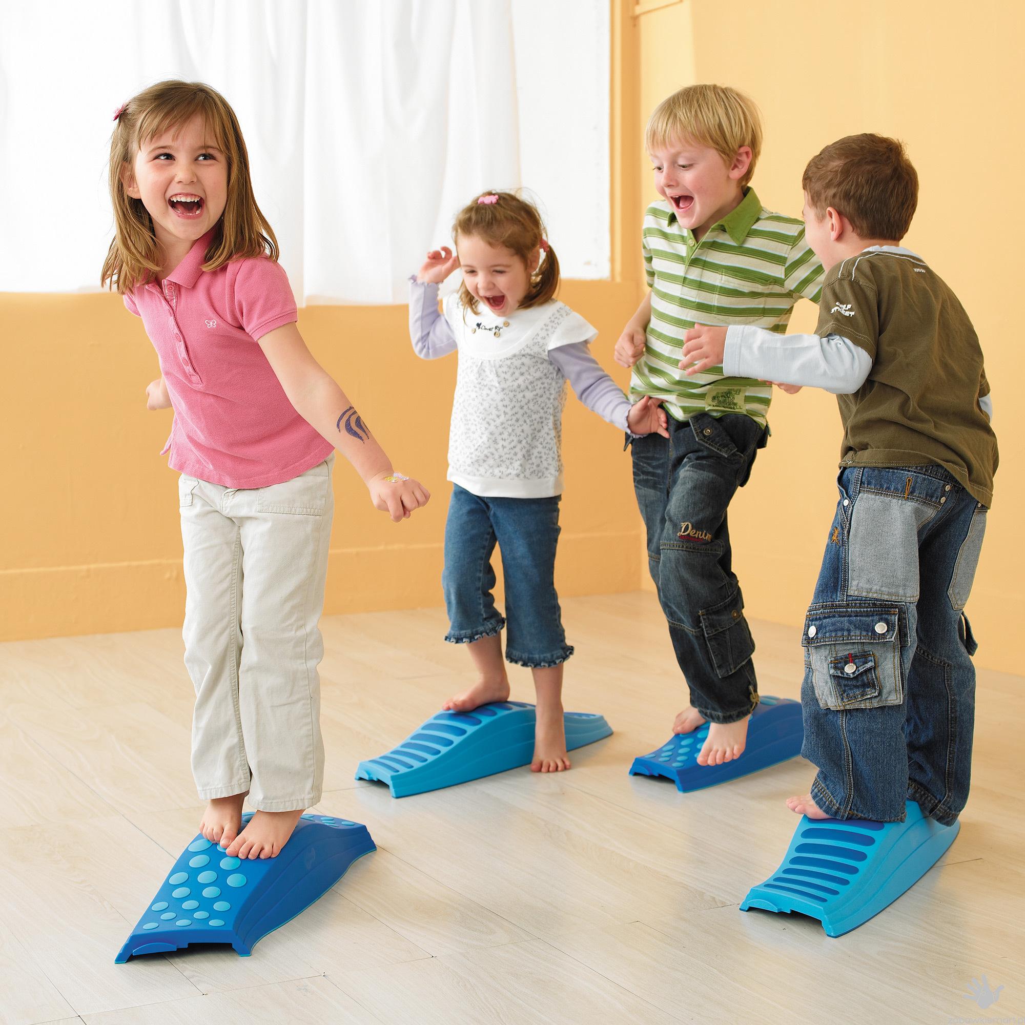 Ścieżka sensoryczna "Niebieskie Fale" Weplay- 8 elementów - obrazek 3