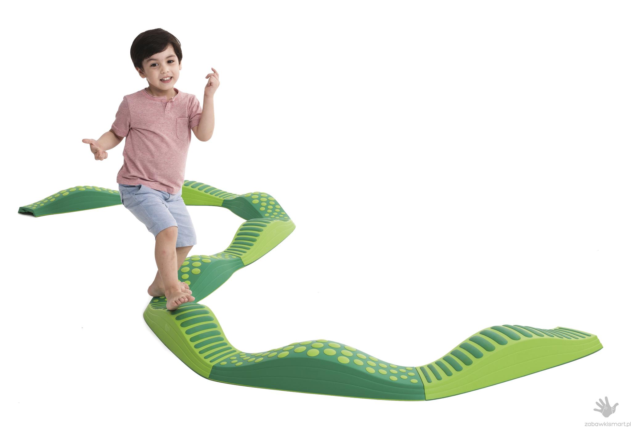 Ścieżka sensoryczna "Zielone Fale" Weplay- 8 elementów - obrazek 2