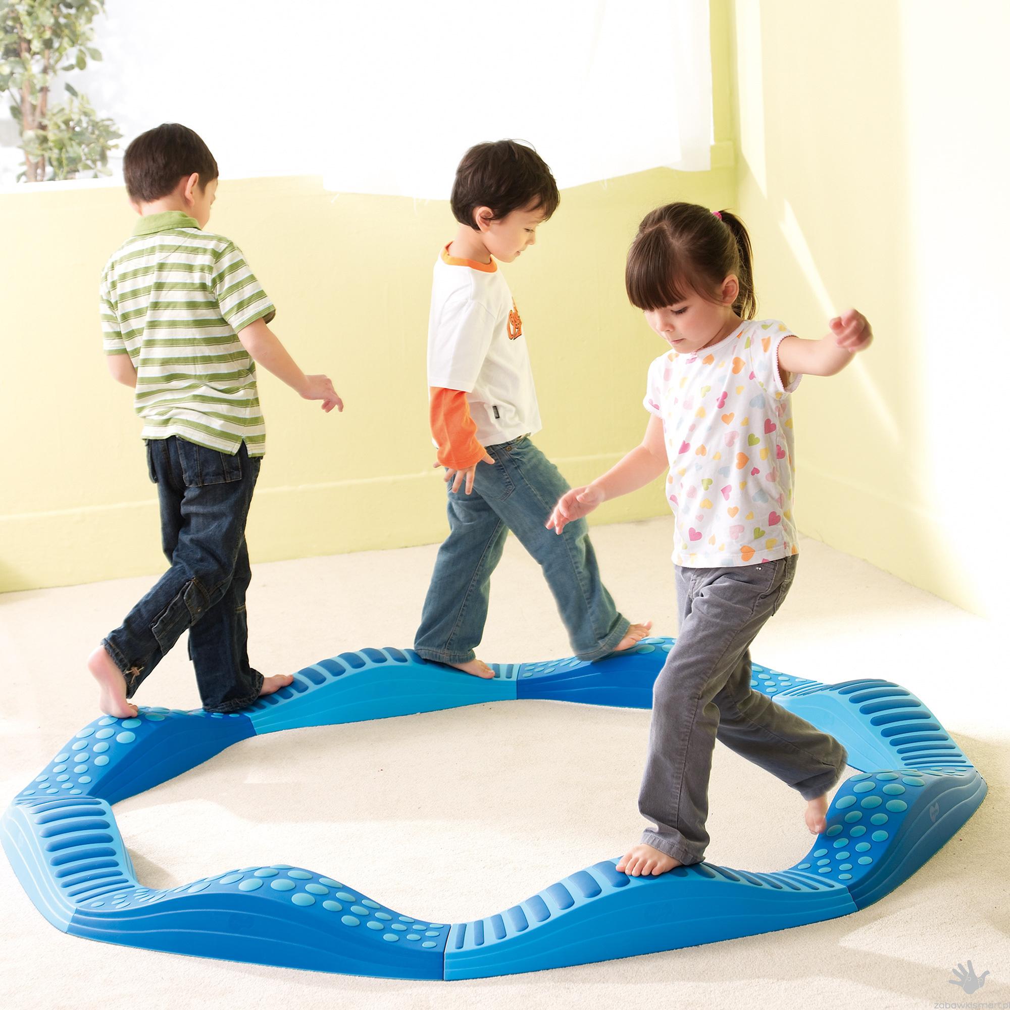 Ścieżka sensoryczna "Niebieskie Fale" Weplay- 8 elementów