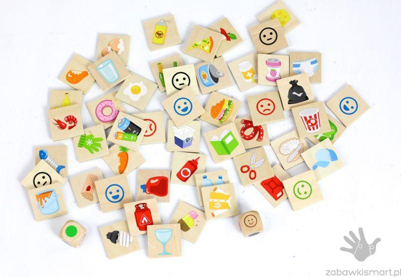 Układanka drewniana do nauki sortowania śmieci- Viga - obrazek 3