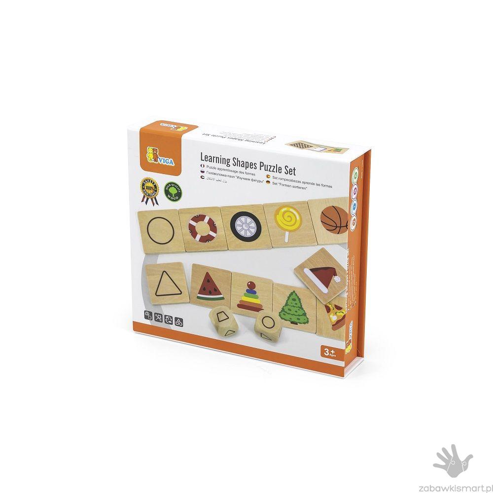 Układanka i gra do nauki sortowania kształtów- Viga - obrazek 5