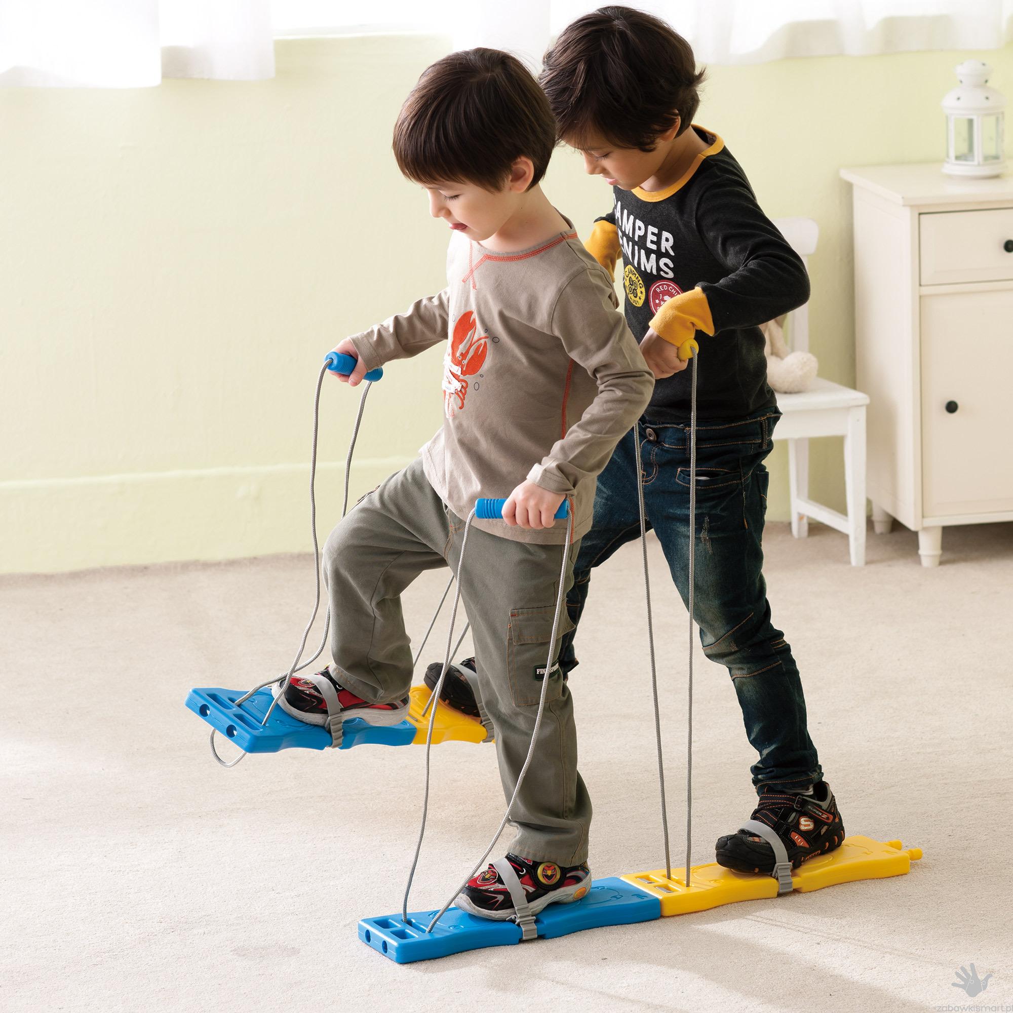 Narty do ćwiczenia równowagi- chodzik zespołowy Weplay - obrazek 2