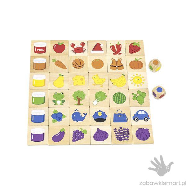 Sortujemy kolory- układanka Viga