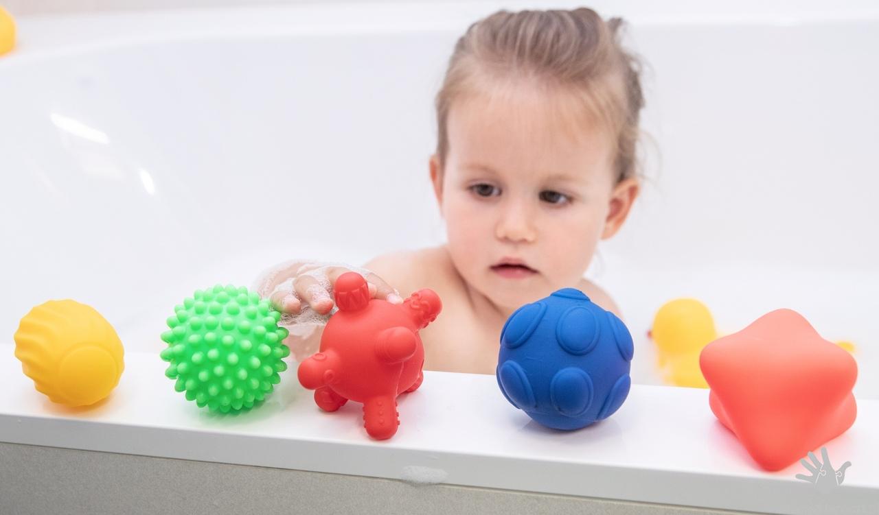 Sensoryczne piłki Tullo- zestaw 5 szt. - obrazek 6