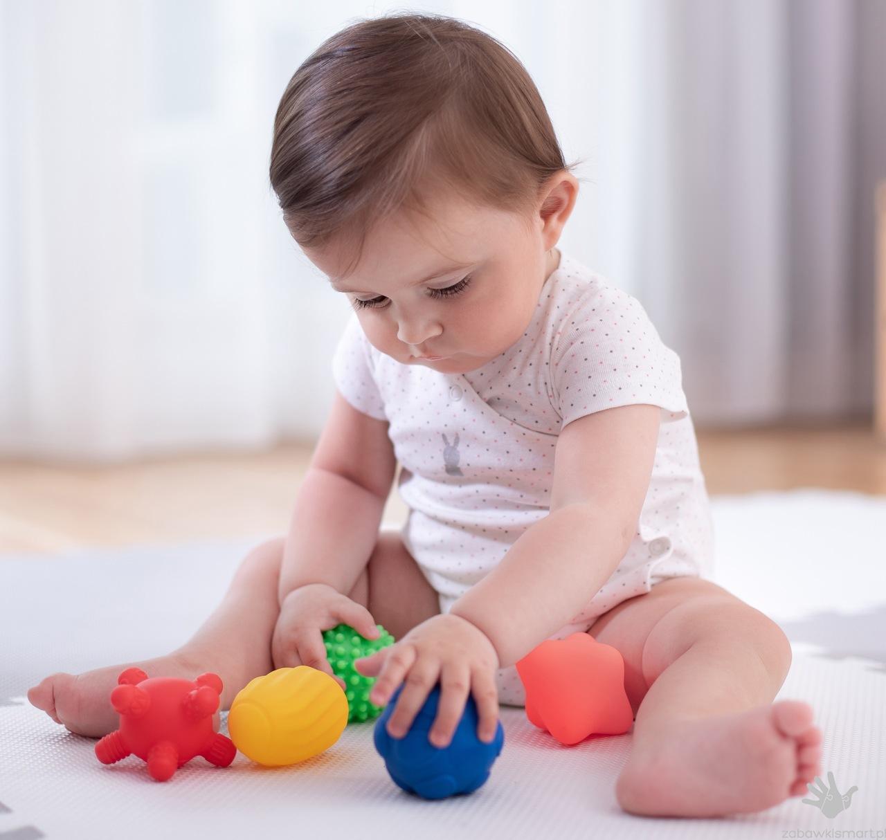 Sensoryczne piłki Tullo- zestaw 5 szt. - obrazek 8