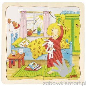 Puzzle warstwowe Goki- Dzień z życia