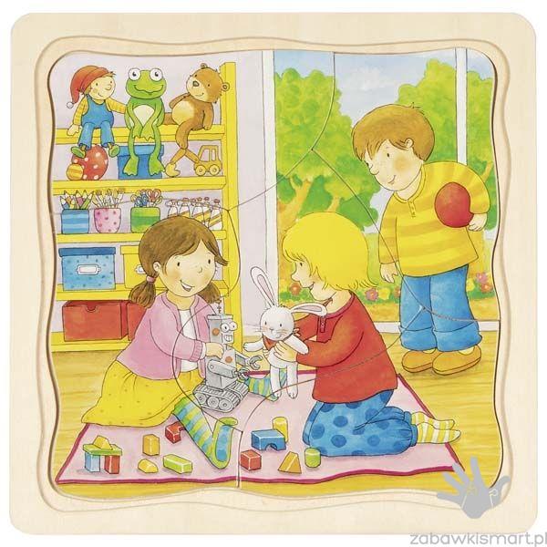 Puzzle warstwowe Goki- Dzień z życia - obrazek 3