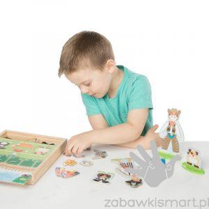 Zawody- układanka magnetyczna Melissa & Doug