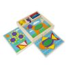 Drewniana układanka– Mozaika Melissa & Doug– kolory i kształty - obrazek 2